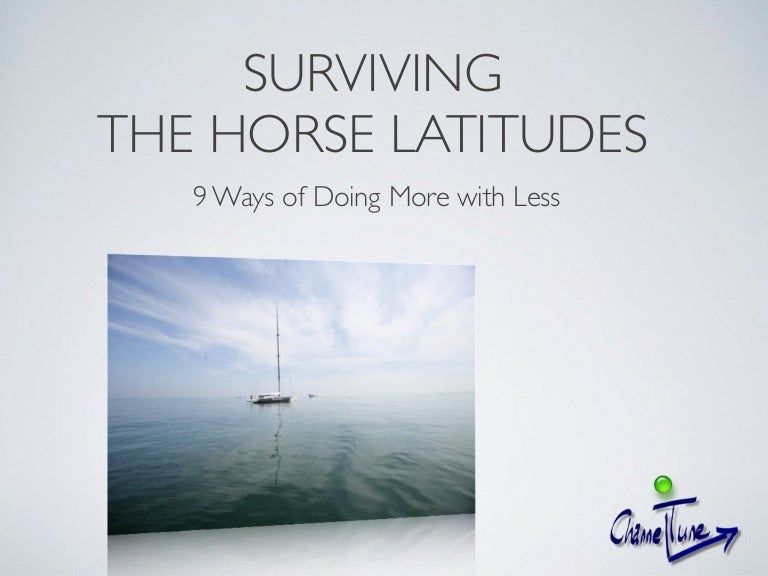 Horse Latitudes