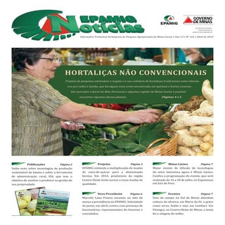 Hortaliças tradicionas de volta à mesa