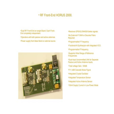 Horus2000 | PPT