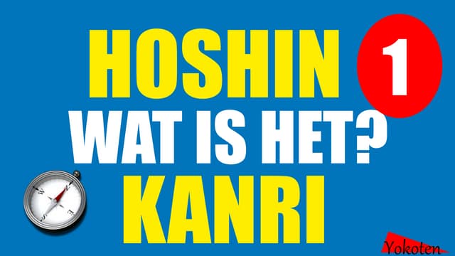 Hoshin Kanri 1 wat is dat?