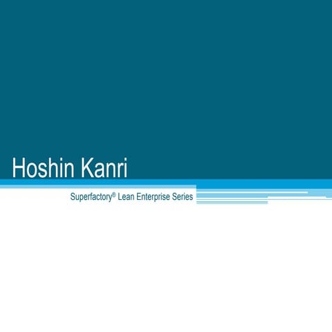 Hoshin Kanri Sample