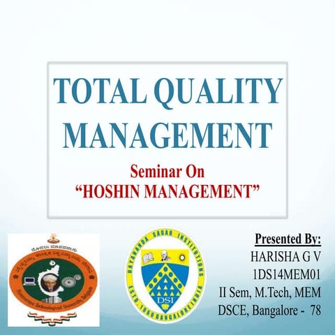 Hoshin management
