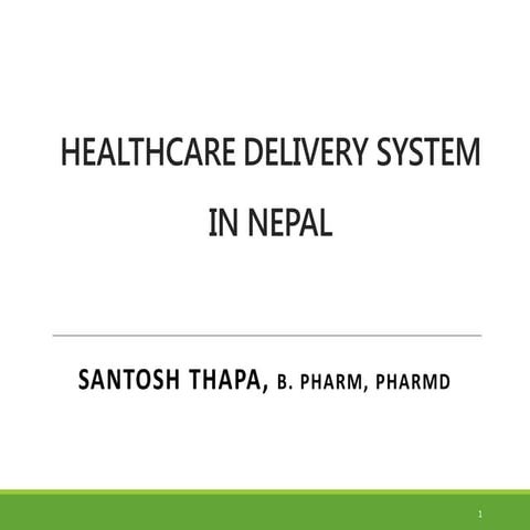 hosp intro to hospital pharmacy in Nepal