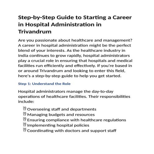 hospital administration courses in trivandrum (2).pptx