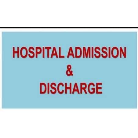 HOSPITAL ADMISSION AND DISCHARGE .pptx PRESENTATION