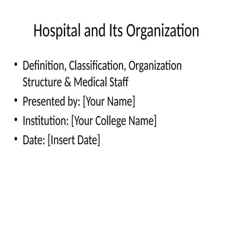 Organizational Structure of a Hospital.pdf
