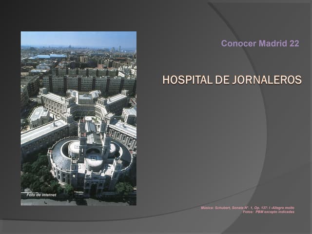 Conocer Madrid 22 - Hospital de Jor...