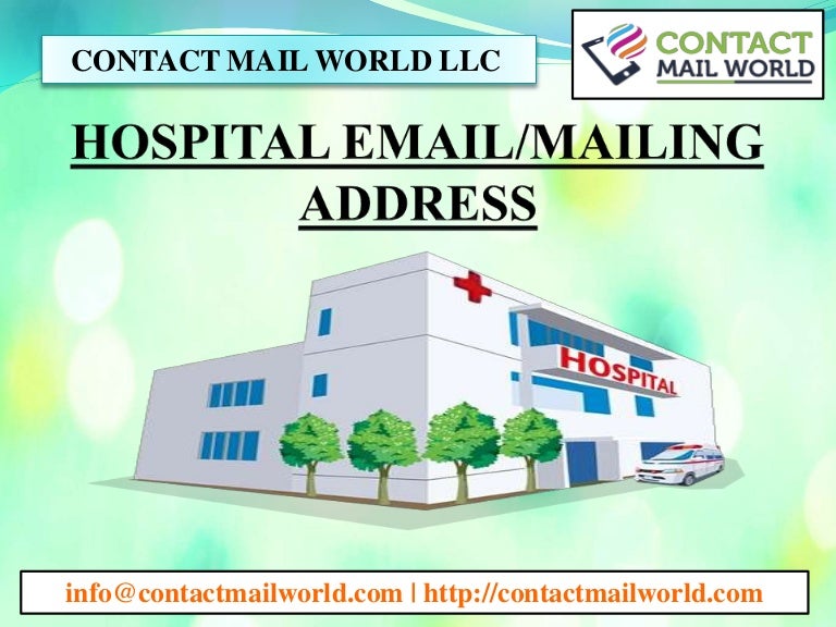 Hospital email address