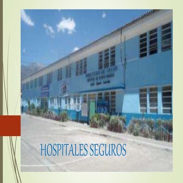 Hospitales seguros