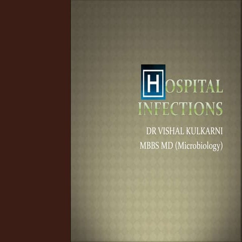 Hospital infections