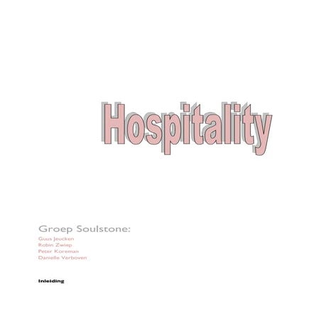 Hospitality | DOC