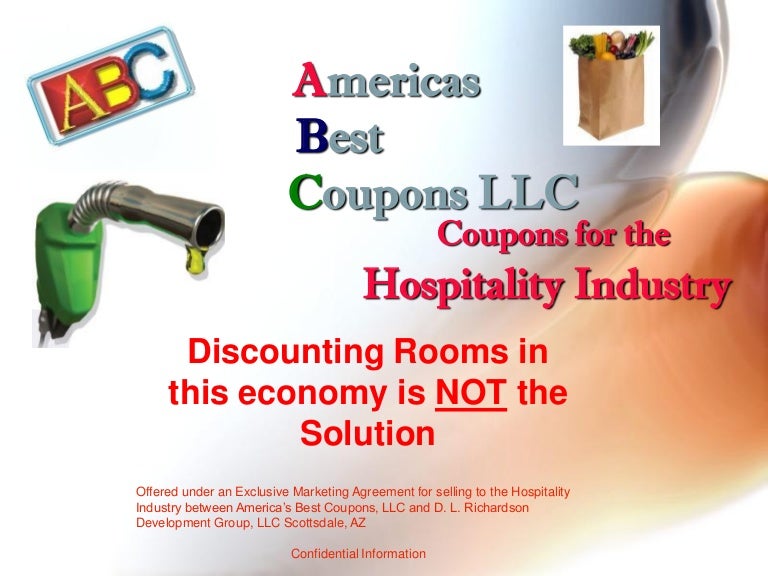 Hospitality Industry Stop Discounting Reward Coupon Program