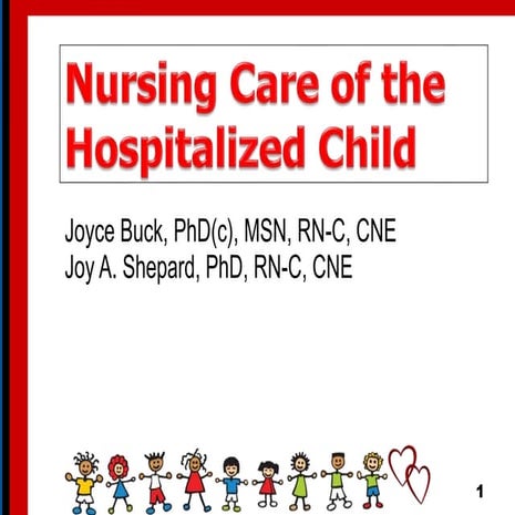 Hospitalized child nurs 3340 fall 2017