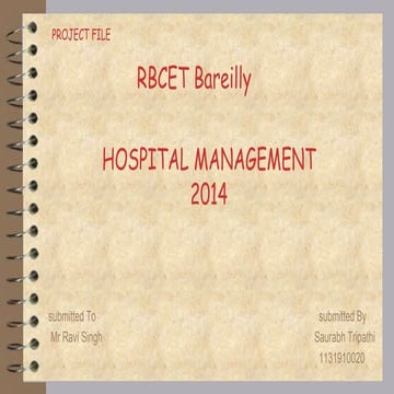 Hospital Management System