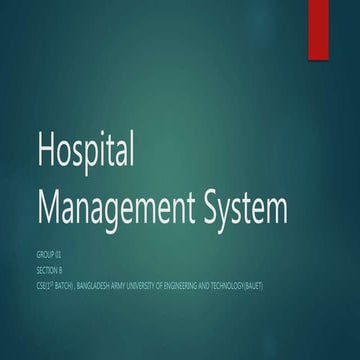 Hospital management