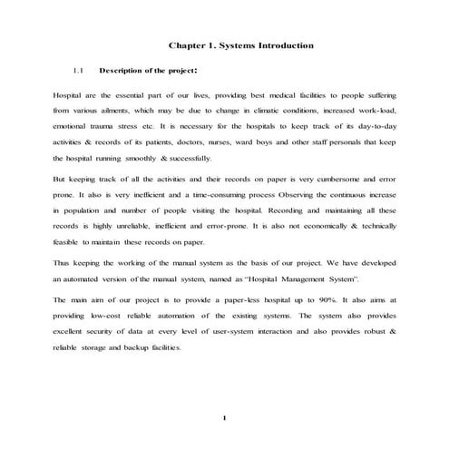 Hospitalmanagementsystemproject 140513065037-phpapp02