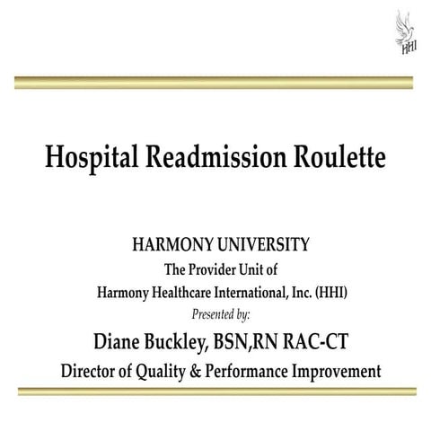 Hospital Readmission Roullette