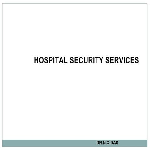Hospital security services