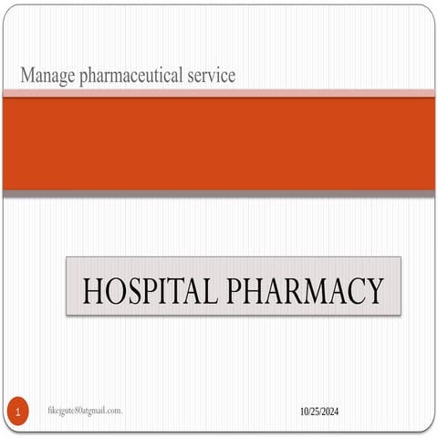 hospital service.pptx very well material