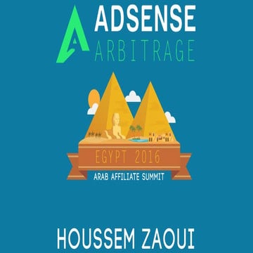 AdSense Arbitrage | Houssem Zaoui