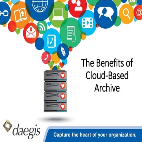 The Benefits of Hosted Archive