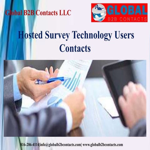Hosted survey technology users contacts