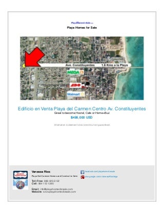 Hostels for sale Playa del Carmen