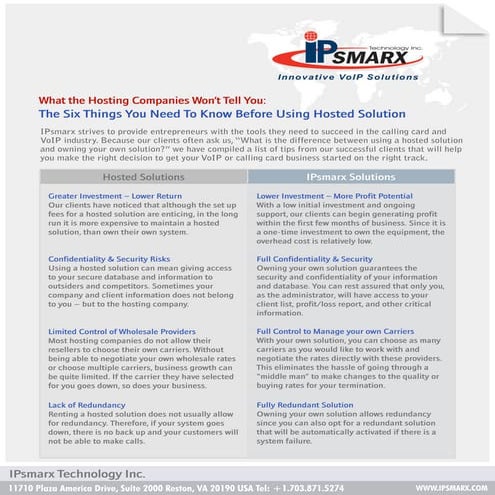 The 6 Things You Need to Know Before Getting a Hosted VoIP Solution