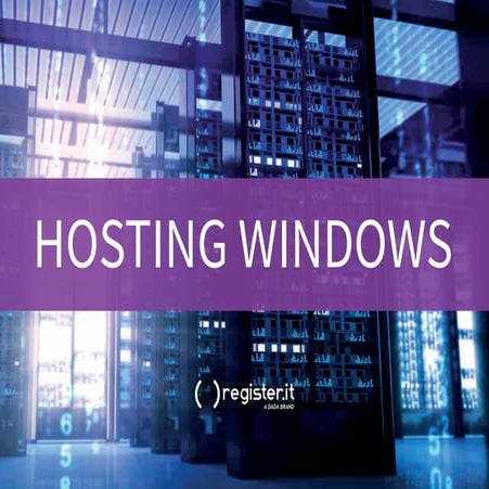 Scheda informativa dell'Hosting Windows di Register.it