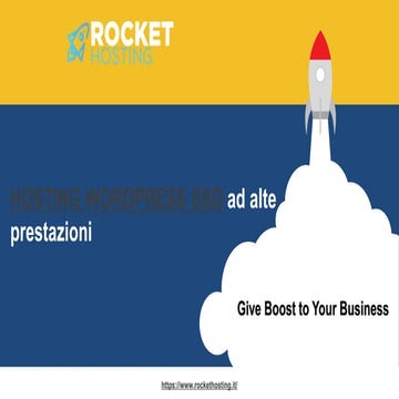 Hosting wordpress ssd