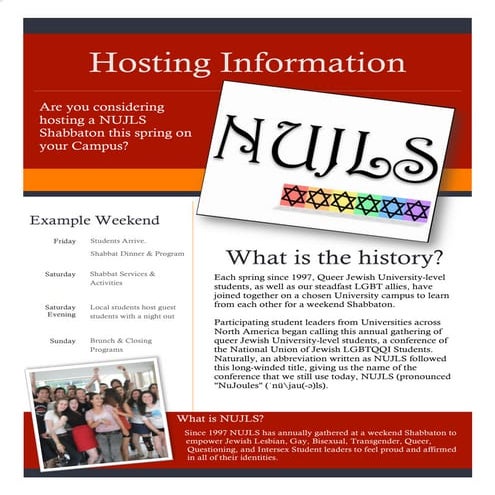 Host NUJLS on Your Campus This Spring