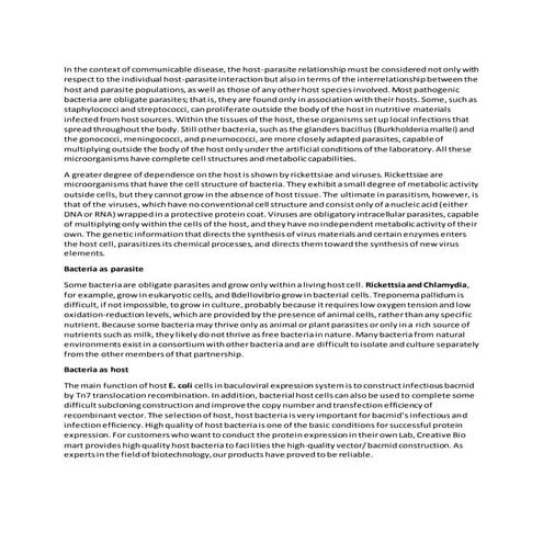 host parasite relationship of bacteria.docx
