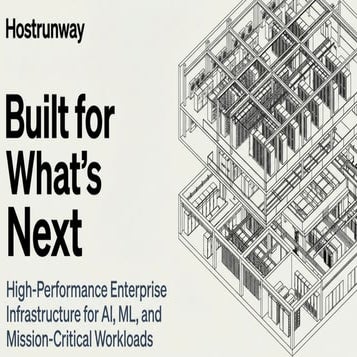 Hostrunway: Scalable AI-Ready Infrastructure for Enterprise Workloads | PDF