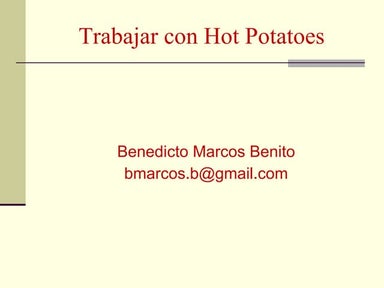 Breve tutorial de Hot Potatoes