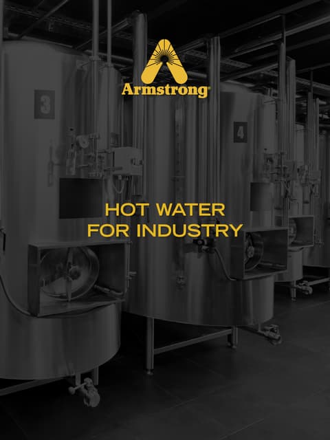 Hot Water for Industry