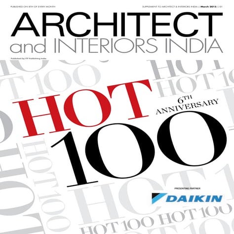 Hot 100  Architect Interior march 2015