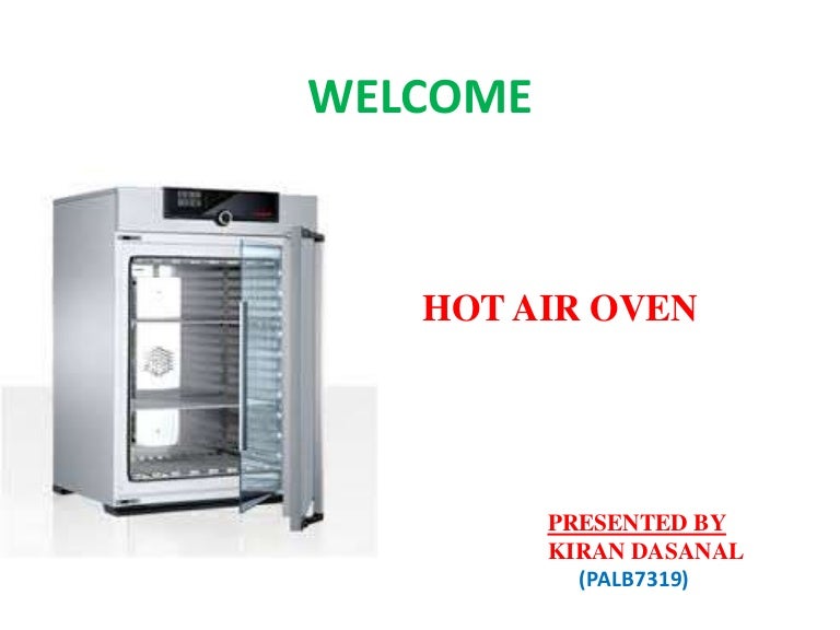 Hot air oven