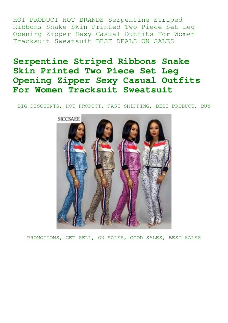 snakeskin sweatsuit