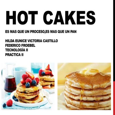 Hot cakes "El Foraneo" | PDF