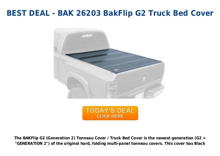 Hot Deal Bak 26203 Bak Flip G2 Truck Bed Cover