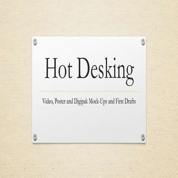Hot Desking for Promotional Package