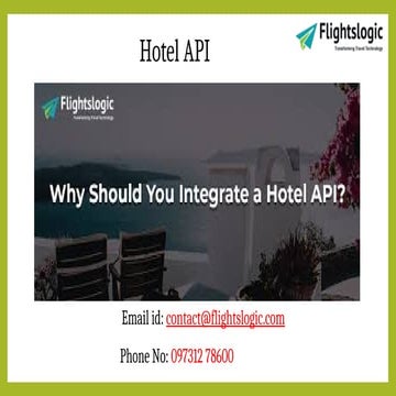 Hotel Booking Engine API | PPTX
