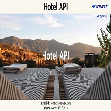 Hotel API | Hotel Reservation Systems | Best Hotel Booking Engine | PPTX