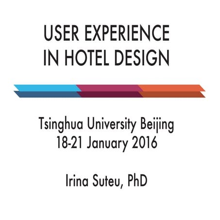 Hotel design is1 tsinghua_2016