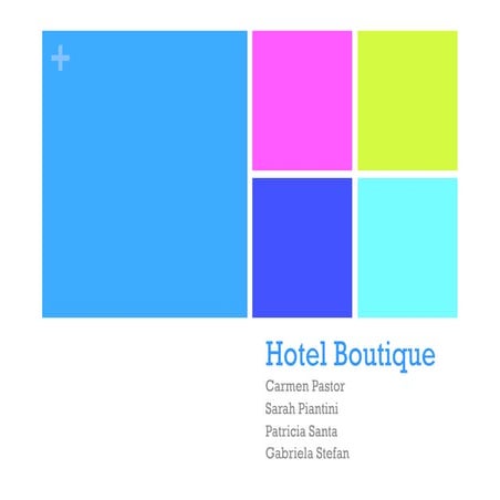 Hoteles boutique