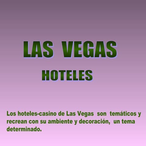Hotéis em Las Vegas - EUA