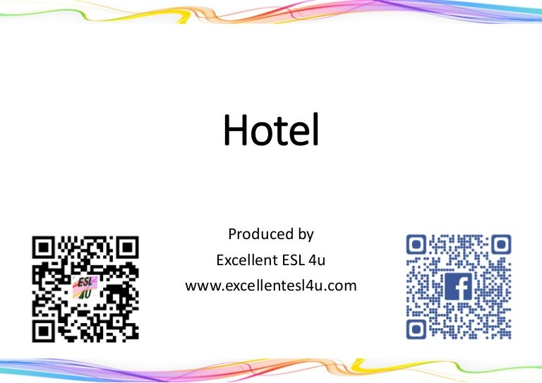 Hotel flashcards