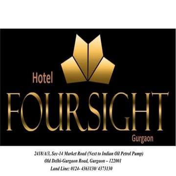 Hotel foursight (with address)