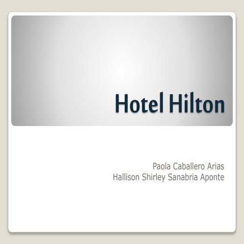 Hotel hilton