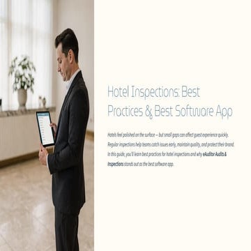 EcoSure Inspection Guide Preparation Tips, Best Practices & Best ...